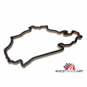 Racetrackart Nürburgring Nordschleife 92 cm