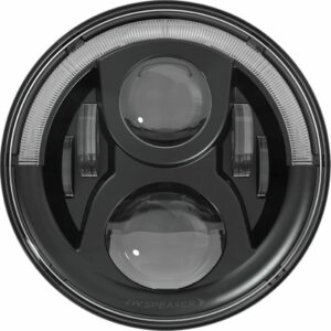 J.W.Speaker LED Scheinwerfereinsatz 7" 8700Evo2 mit Tagfahrlicht schwarz