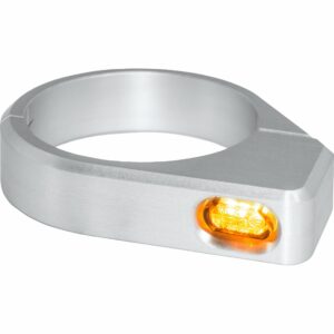 HeinzBikes LED Blinkerpaar ZC-Line Micro für Gabel 47-49mm silber