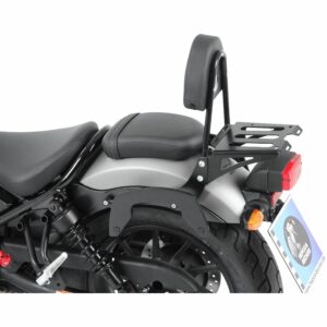 Hepco & Becker Sissybar mit Gepäckträger schwarz für Honda CMX 500 Rebel