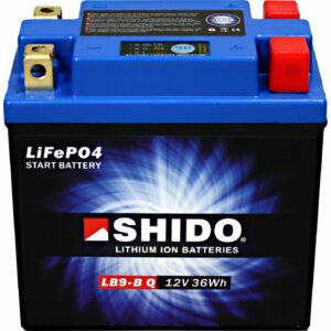 Shido Lithium Batterie LB9-B Q