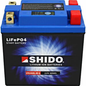 Shido Lithium Batterie LTX14AHL-BS Q