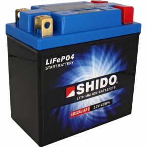 Shido Lithium Batterie LB12AL-A2 Q (YB10L-A2/YB10L-B2/YB12A-A/YB12