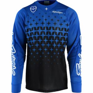 Troy Lee Designs SE Air Jersey Megaburst blau/schwarz M Herren