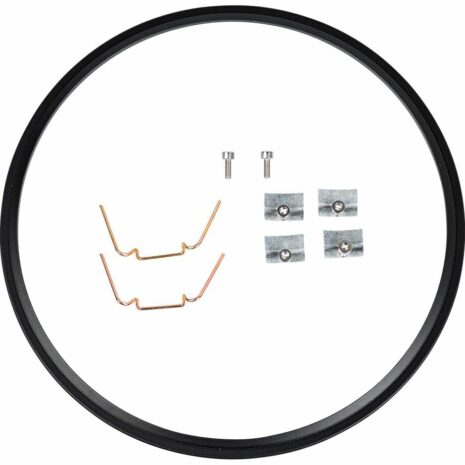 J.W.Speaker Umbausatz ZU-1689 schwarz für 7" Einsatz an Triumph AC 2016-