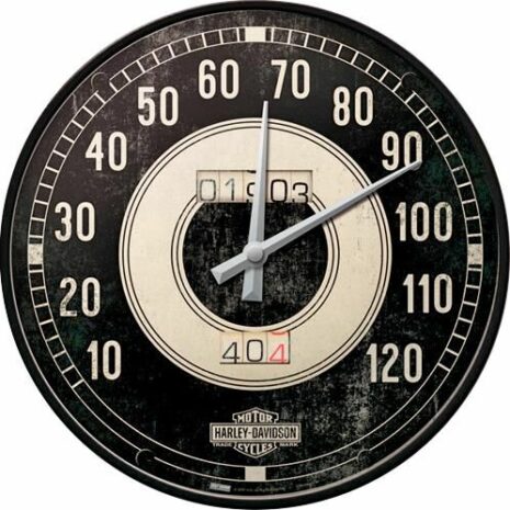 Nostalgic-Art Wanduhr - Harley Davidson Tacho