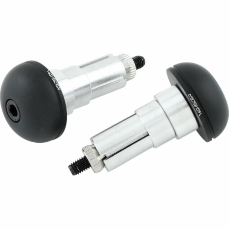 Highsider Lenkerendenpaar für 12-22mm Alu CLASSIC schwarz