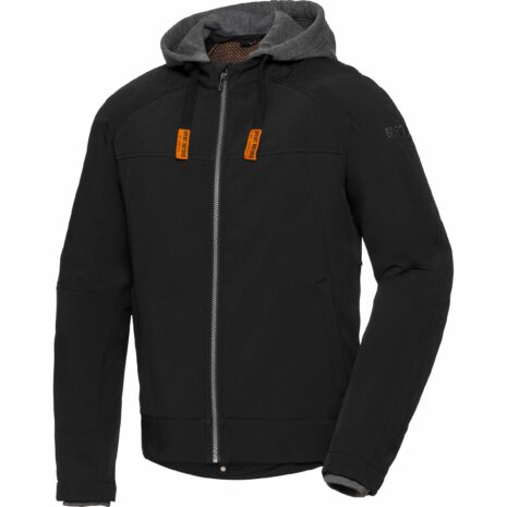 Spirit Motors Softshelljacke mit Protektoren 1.0 schwarz S Herren