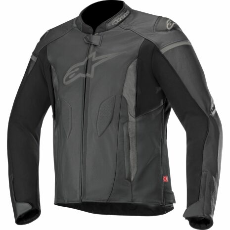 Alpinestars Faster Lederjacke schwarz 50 Herren