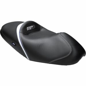 Shad Komfort Sitzbank für Piaggio MP3 schwarz/weiß