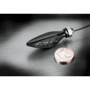 Kellermann LED Metall Rücklicht/Blinker M5 Rhombus S DF Dark links