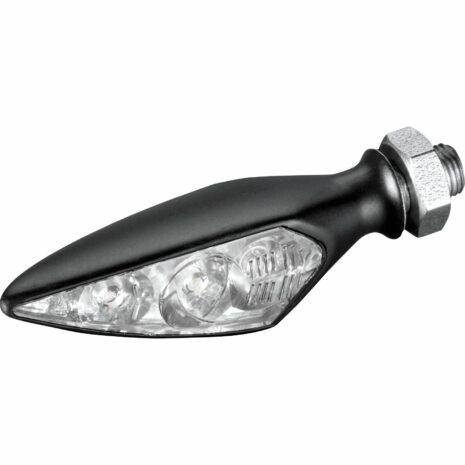 Kellermann LED Metall Blinker M5 Rhombus S Extreme schwarz VRHL