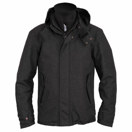 Helstons Lincoln Textiljacke grau S Herren