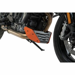 SW-MOTECH Bugspoiler Alu orange/schwarz für KTM Duke 790/890