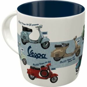 Nostalgic-Art Tasse "Vespa - Model Chart" 330 ml