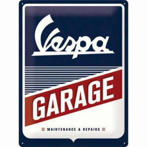 Nostalgic-Art Blechschild 30 x 40 "Vespa - Garage"