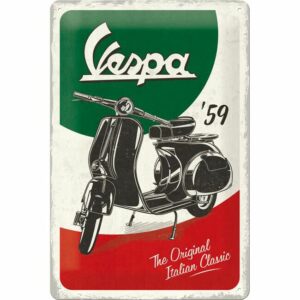 Nostalgic-Art Blechschild 20 x 30 "Vespa - The Italian Classic"