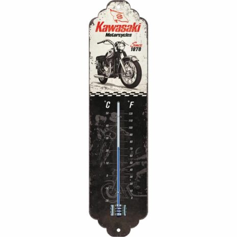 Nostalgic-Art Thermometer "Kawasaki - Since 1878"