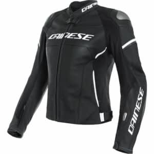 Dainese Racing 3 D-Air Damenlederjacke schwarz 48 Damen