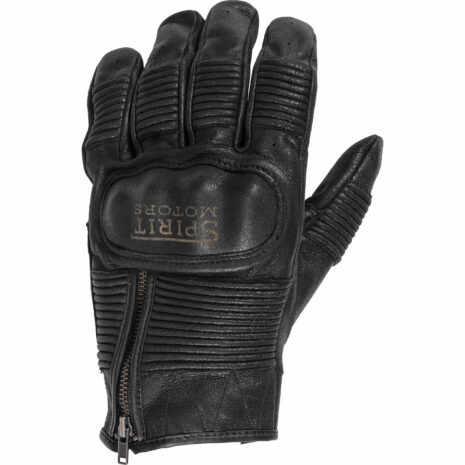 Spirit Motors Lederhandschuh mit Stretch 1.0 schwarz 8