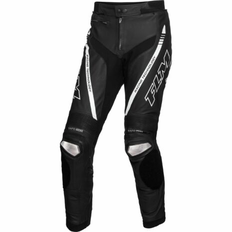 FLM Sports Leder Kombihose 3.1 schwarz/weiß 50 Herren