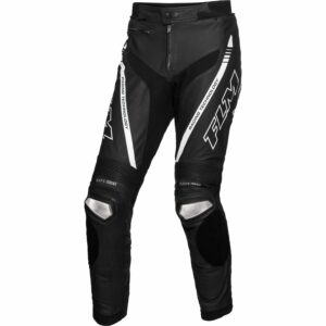 FLM Sports Leder Kombihose 3.1 schwarz/weiß 48 Herren