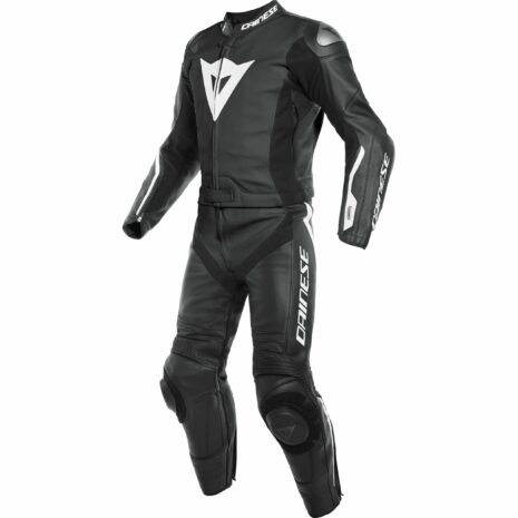 Dainese Avro D-Air Lederkombi 2-tlg. schwarz/weiß 48 Herren