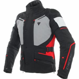 Dainese Carve Master 2 GTX Damen Textiljacke schwarz/grau/rot 42 Damen