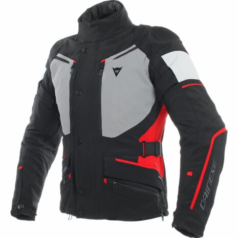 Dainese Carve Master 2 GTX Damen Textiljacke schwarz/grau/rot 44 Damen