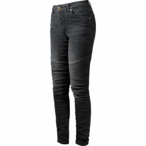 John Doe Betty Biker Damen Jeans schwarz 27/32 Damen