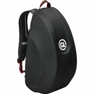 QBag Rucksack Hartschale 24 Liter Stauraum schwarz