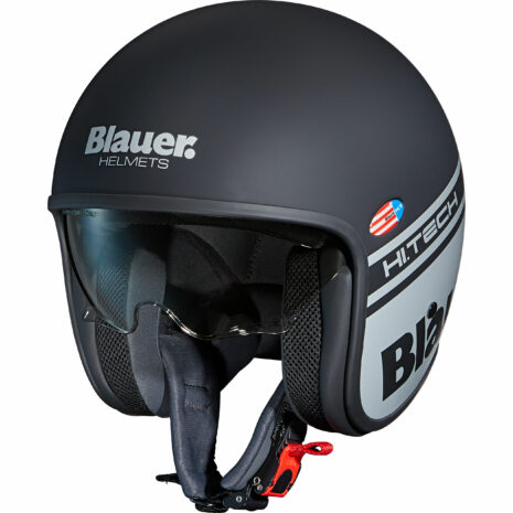 Blauer Pilot 1.1 Mattschwarz/Grau XS