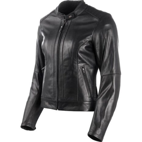 DXR Charlize Damen Lederjacke schwarz 44 Damen