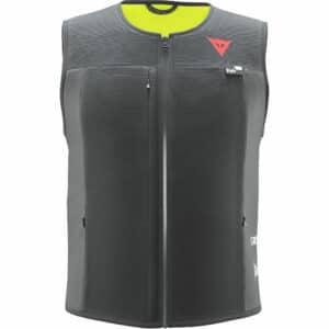 Dainese D-Air Smart Airbag Weste schwarz/gelb S Herren