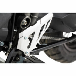 SW-MOTECH Schutzplatte Ferse links silber für Triumph Tiger 900 2020-