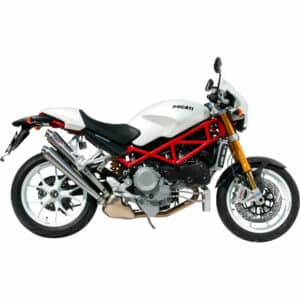 MIVV X-Cone Auspuff Paar silber D.020.LC2 für Ducati Monster S4Rs