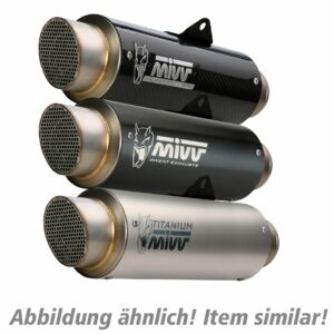 MIVV GP Pro Auspuff 2-1 Titan K.044.K6P für Kawasaki Z 650 2017-