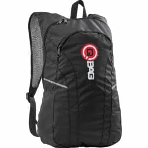 QBag Daypack Falt-Rucksack 13 Liter schwarz