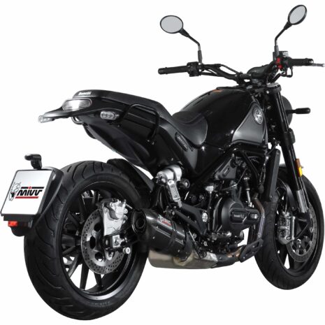 MIVV Suono Auspuff schwarz E.002.L9 für Benelli Leoncino 500