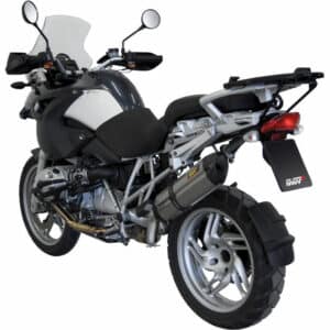 MIVV Suono Auspuff silber B.004.L7 für BMW R 1200 GS 2008-2009