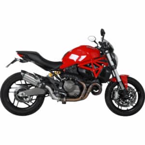 MIVV Suono Auspuff silber D.030.K7 für Ducati Monster 821 14-17
