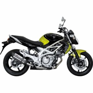 MIVV Suono Auspuff silber S.035.L7 für Suzuki SFV 650 Gladius