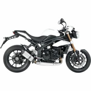 MIVV Suono Auspuff silber T.012.L7 für Triumph Speed Triple 11-15