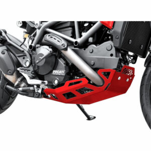 Zieger Motorschutz Alu rot für Ducati 821 Hypermotard /-strada