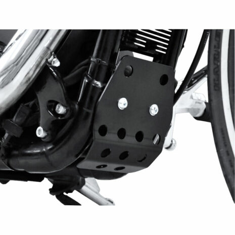 Zieger Motorschutz Alu schwarz für Harley-Davidson Sportster 04-16