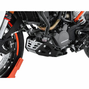 Zieger Motorschutz Alu schwarz für KTM Duke 125 2017-