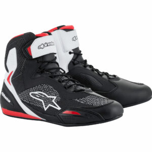 Alpinestars Faster 3 Rideknit Schuh schwarz/weiß/rot 8