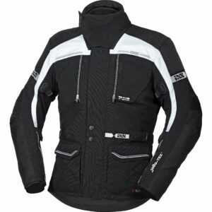 IXS Traveller-ST Tour Textiljacke schwarz/weiß 4XL Herren