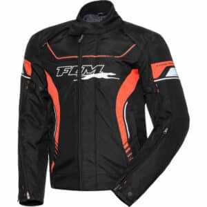 FLM Sports Textiljacke 7.0 schwarz/orange S Herren