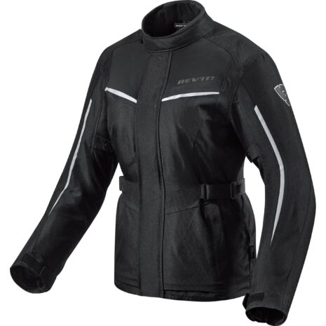 REV'IT! Voltiac 2 Damen Textiljacke schwarz/silber 38 Damen